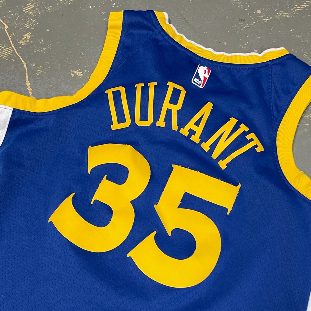 Nike Kevin Durant Golden State Warriors Swingman Jersey 864475-496 34 Medium - Picture 4 of 11